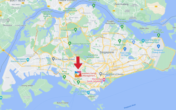 Snapshot of JDMIS location on google Maps